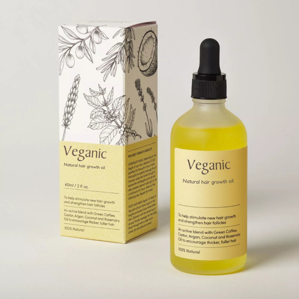HUGE Season SALE - Veganic Hair Growth Oil Bundle Kit - Saginaw Lane