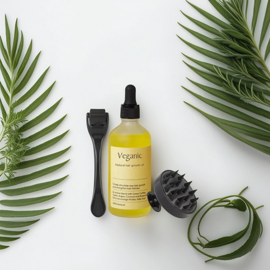HUGE Season SALE - Veganic Hair Growth Oil Bundle Kit